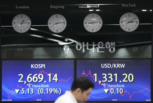 Stock market today Asian shares are mixed as China unveils 5